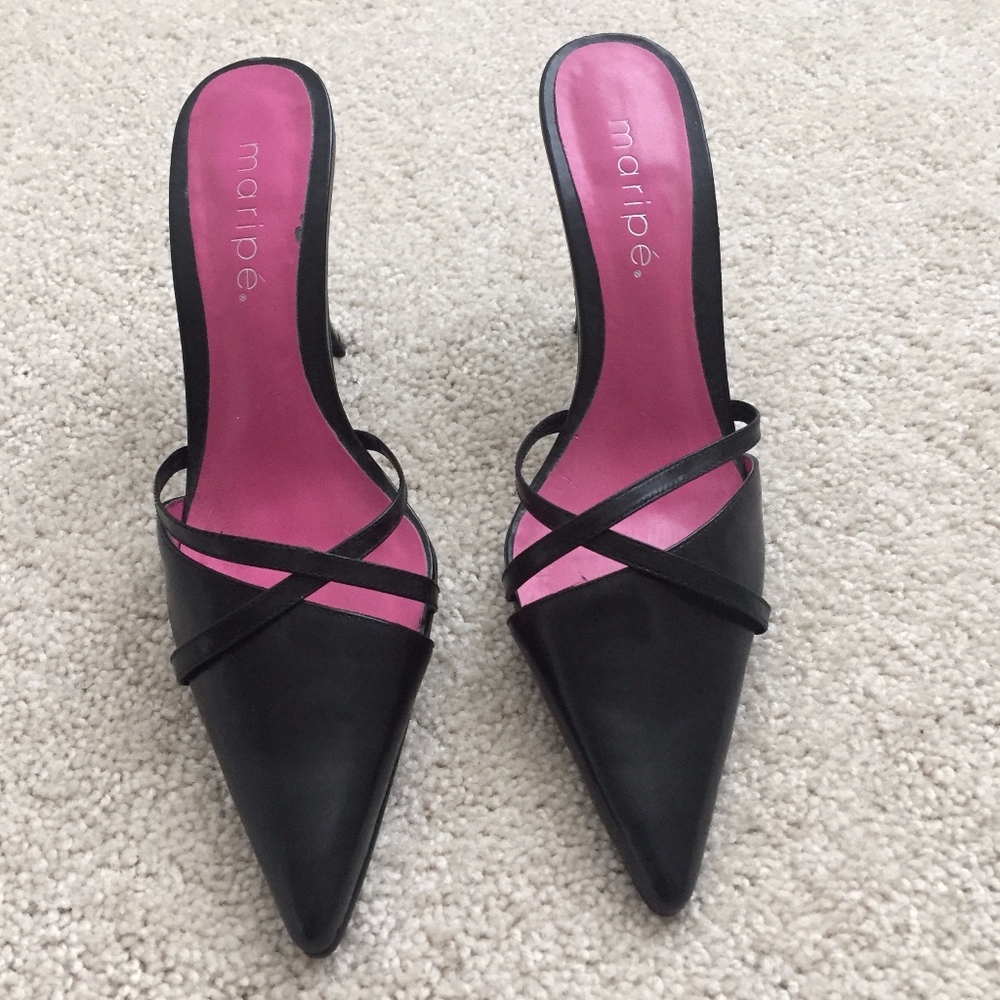 Maripe Dressy Black Mule